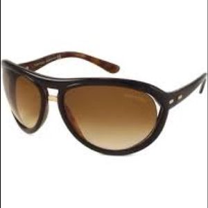 Tom Ford Cameron Oversized Aviator Sunglasses